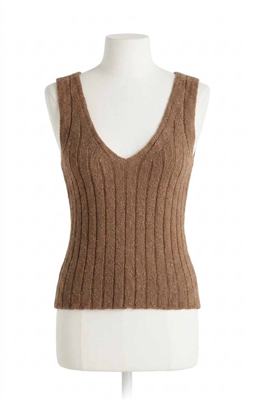 NEW Z SUPPLY acadia sweater tank top in palo santo